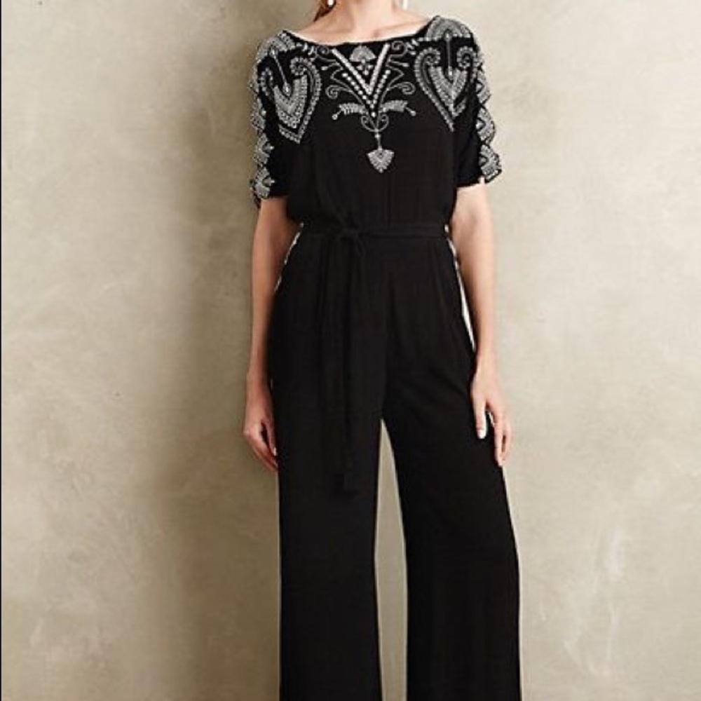 Anthropologie Elevenses Acacia Jumpsuit 0P